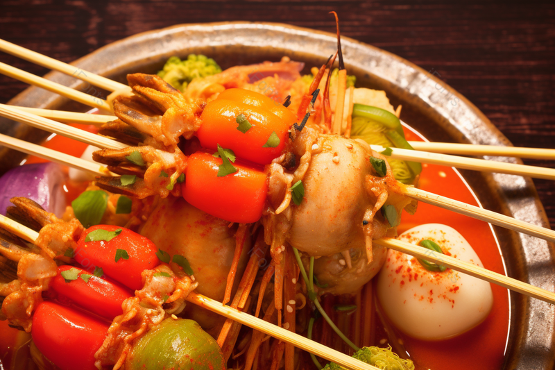 川菜冷锅钵钵鸡四川美食特色食物,高清,摄影图,摄影图片,图片大全,摄影图免费下载